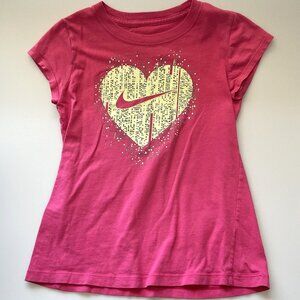 NIKE SKATEBOARDING HEART T-SHIRT  EUC